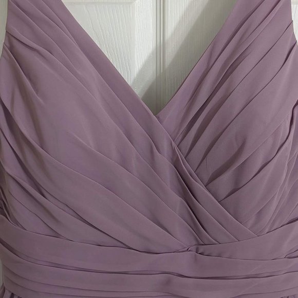 Christina Wu Collection Formal Thistle Sleeveless Prom Wedding Dress - size 18 - Picture 5 of 11